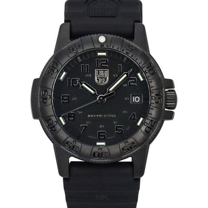 Luminox Leatherback SEA Turtle Silicone Strap Black Dial Quartz XS.0301.BO.L 100M Men's Watch