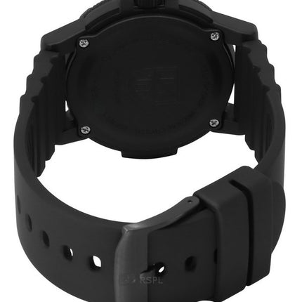 Luminox Leatherback Sea Turtle Silicone Strap Black Dial Quartz XS.0321.BO.L 100M Men's Watch