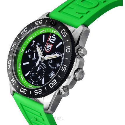 Luminox Pacific Diver Chronograph Rubber Strap Black Dial Quartz XS.3157.NF 200M Men's Watch