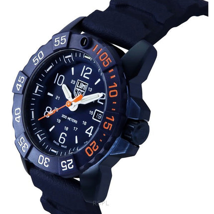 Luminox Navy SEAL Foundation Back To The Blue Set Quartz Diver's XS.3253.CBNSF.SET 200M Men's Watch With Extra Strap