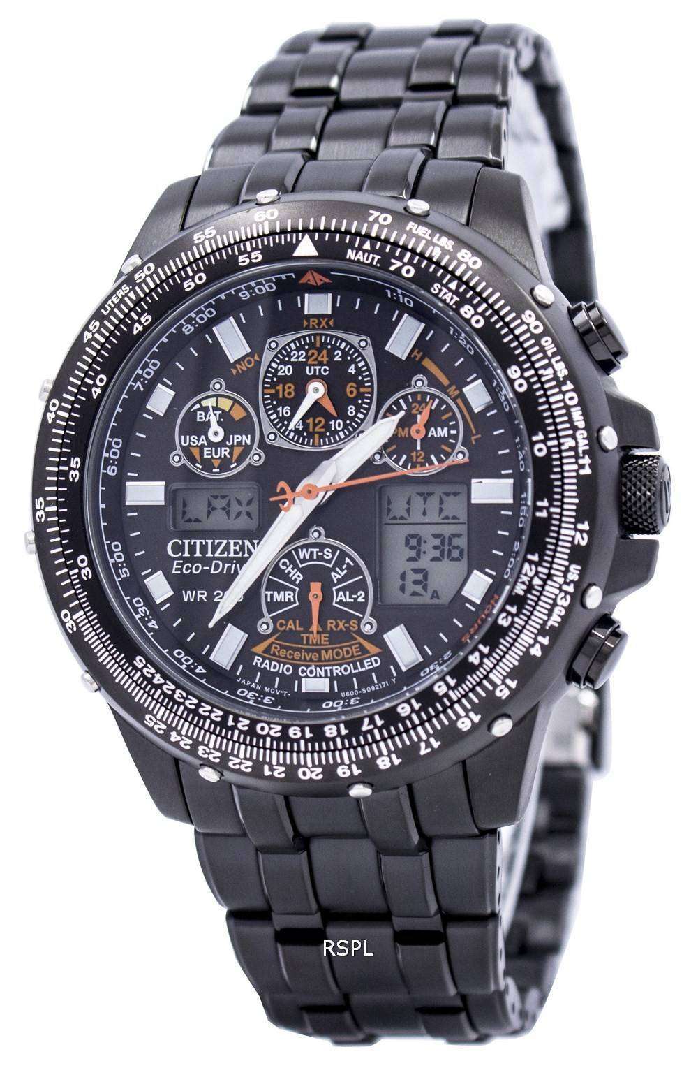 Citizen Skyhawk Eco Drive Radio Controlled Jy E Jy Promaster Men S Watch Citywatches