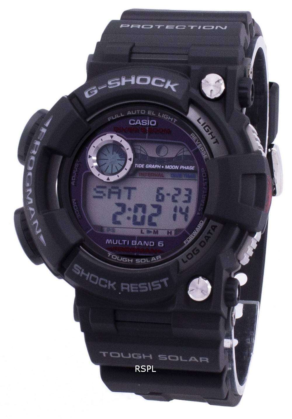 Casio G-Shock Multiband 6 Frogman 200M Diver's Moon Phase 