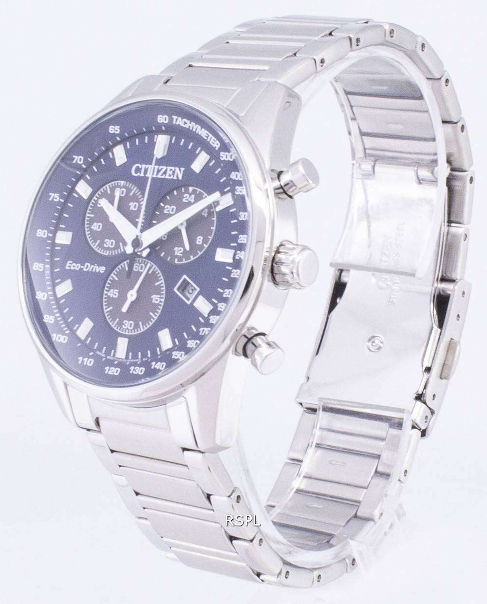 Citizen Eco-Drive AT2390-82L Chronograph Men's Watch - CityWatches.co.uk