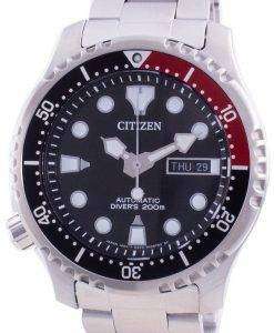 Citizen Promaster Diver's Black Dial Automatic NY0085-86E 200M Men's Watch