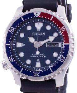 Citizen Promaster Diver's Blue Dial Automatic NY0086-16L 200M Men's Watch