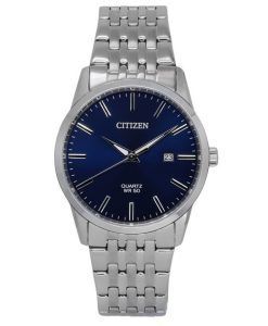 Citizen Stainless Steel Bracelet Midnight Blue Dial Quartz BI5000-87L Mens Watch